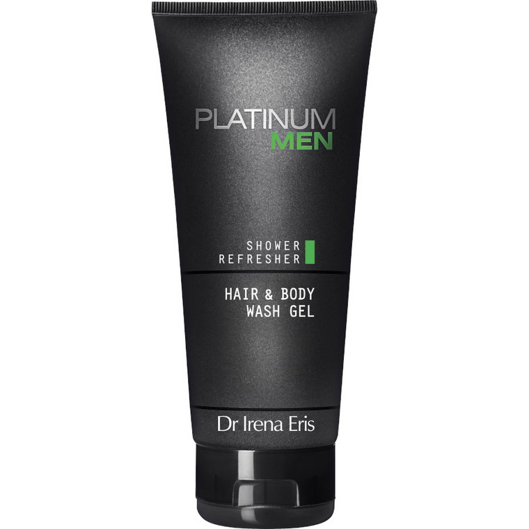 Dr Irena Eris Platinum Men Shower Refresher Oczyszczający Żel Do Ciała I Włosów 200 ml