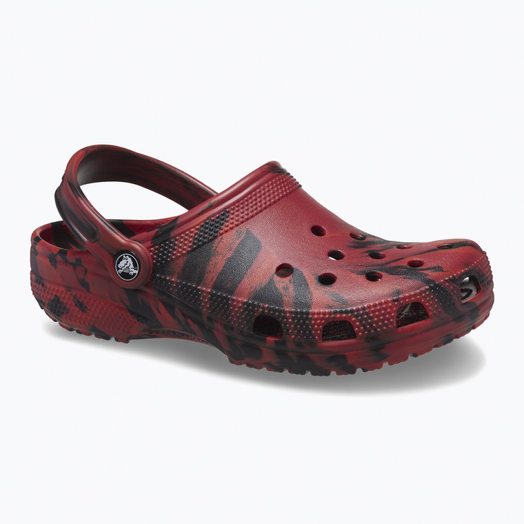 Klapki Crocs Classic Marbled Clog pepper/black