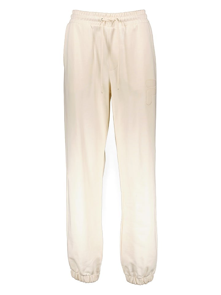 Fila Spodnie dresowe w kolorze kremowym