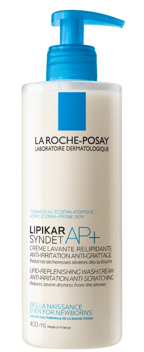 La Roche-Posay Lipikar Sydnet AP+ Krem do mycia twarzy i ciała do skóry suchej i podrażnionej