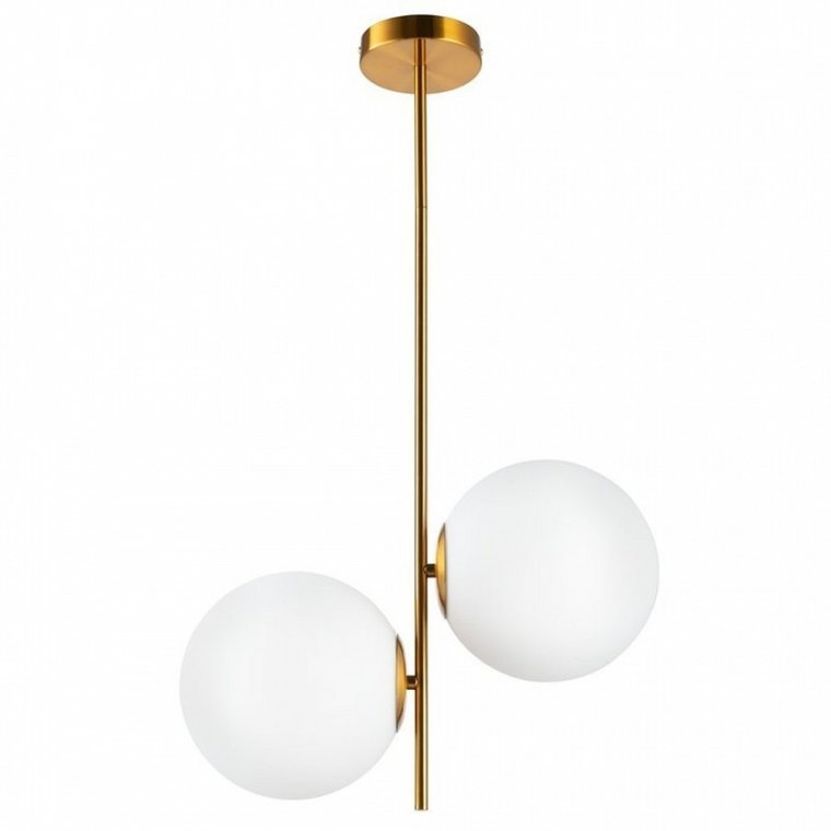 Lampa wisząca venus-2 mosiądz 44 cm kod: ST-5025-2 BRASS