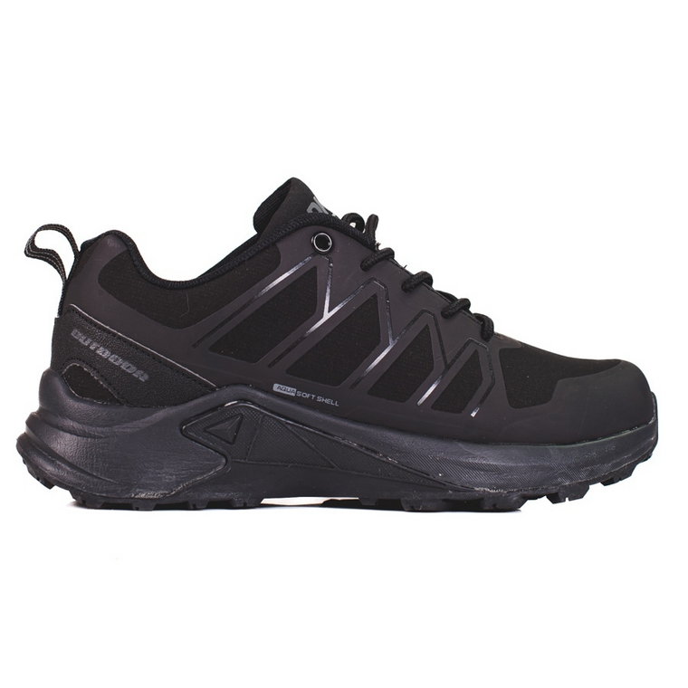 Czarne buty trekkingowe damskie DK Softshell