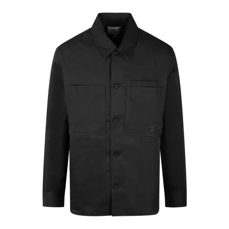 Casual bawełniany overshirt Fw24 Maison Kitsuné