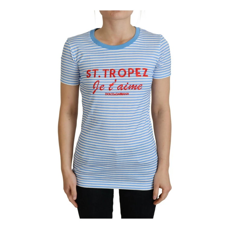 ST. Tropez Crew Neck T-shirt Dolce & Gabbana