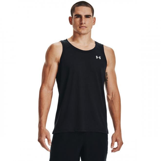 Męski top do biegania UNDER ARMOUR UA Streaker Singlet - czarny