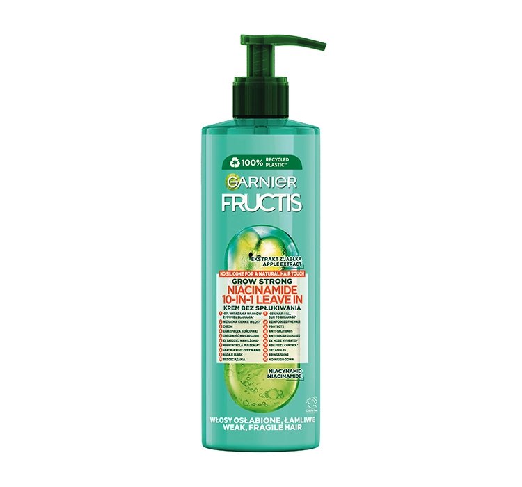 GARNIER FRUCTIS GROW STRONG KREM DO WŁOSÓW 10W1 BEZ SPŁUKIWANIA 400ML