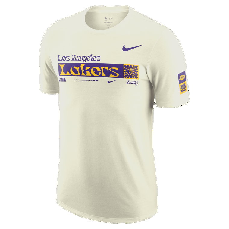 T-shirt męski Nike NBA Los Angeles Lakers Essential - Biel