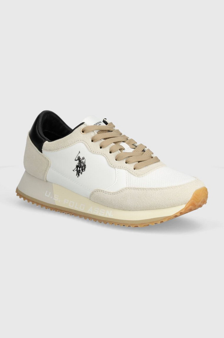 U.S. Polo Assn. sneakersy CLEEF kolor beżowy CLEEF006M 4TS1