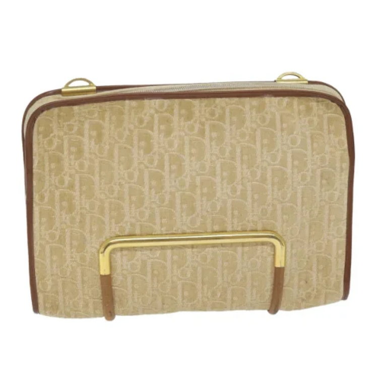 Pre-owned Canvas clutches Dior Vintage