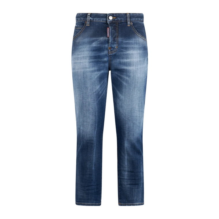 Modne Cropped Slim-fit Jeans Dsquared2