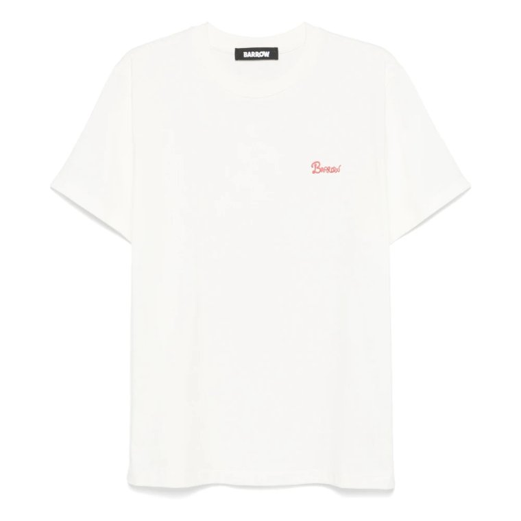 Off White Jersey T-Shirt Barrow