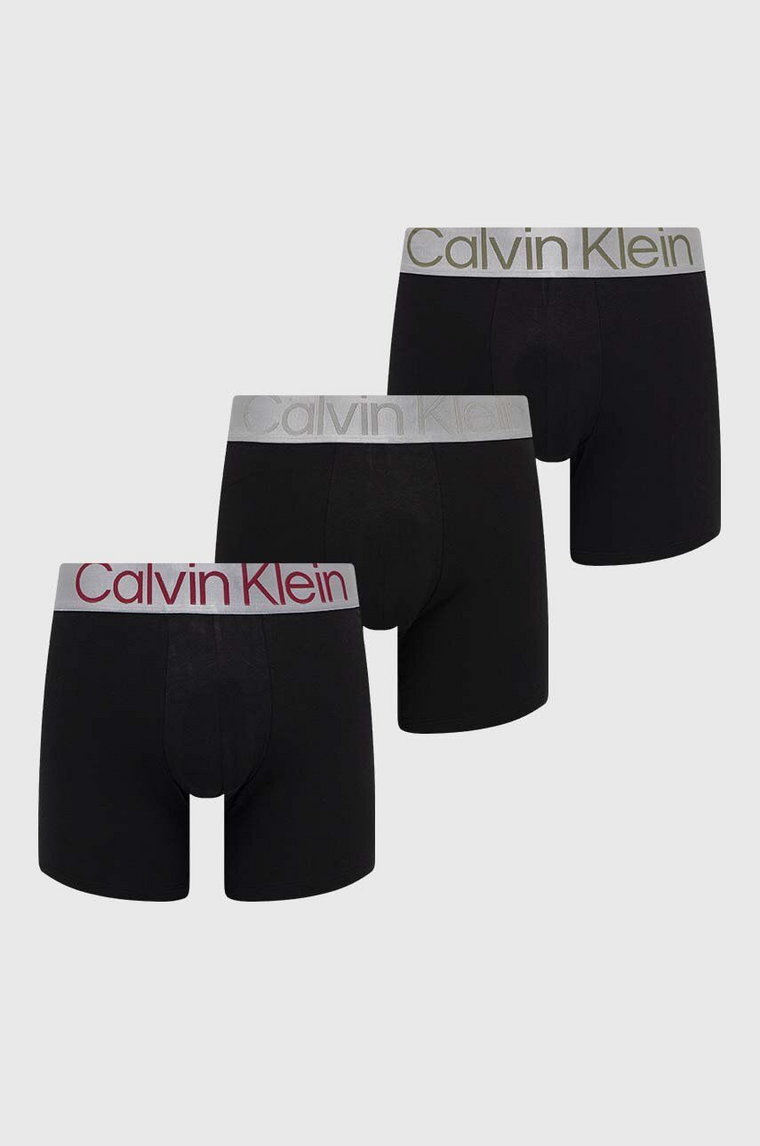 Calvin Klein Underwear bokserki 3-pack męskie kolor czarny