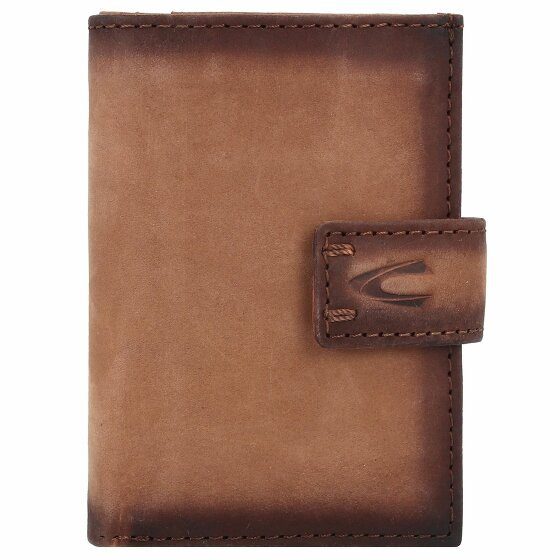 camel active Dallas Etui na karty kredytowe Ochrona RFID Skórzany 7 cm cognac