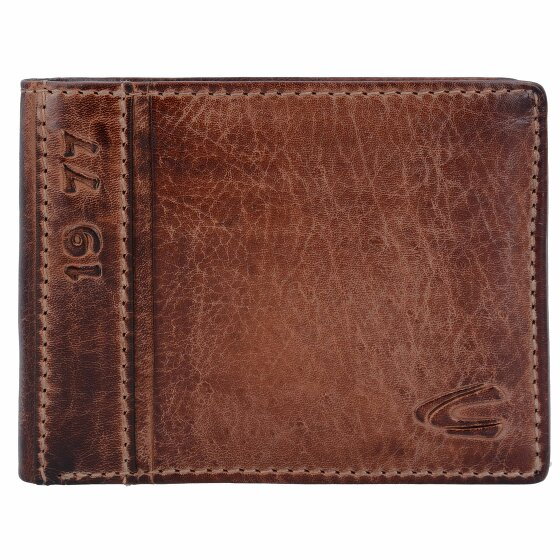 camel active Melbourne Wallet Leather 11,5 cm braun