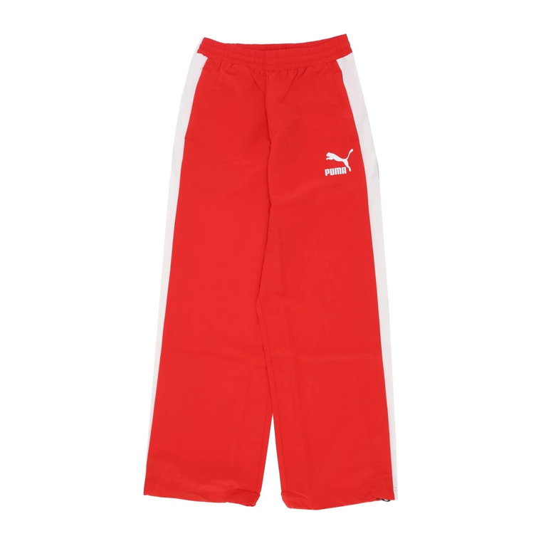 Oversized Woven Track Pant Czerwony Streetwear Puma