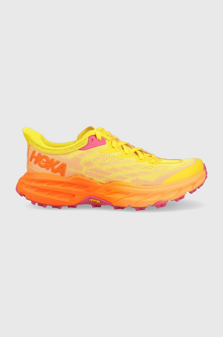 Hoka One One buty do biegania SPEEDGOAT 5 kolor żółty