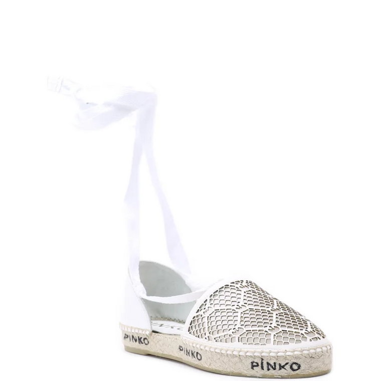 Pinko Skórzane espadryle ANGELICA