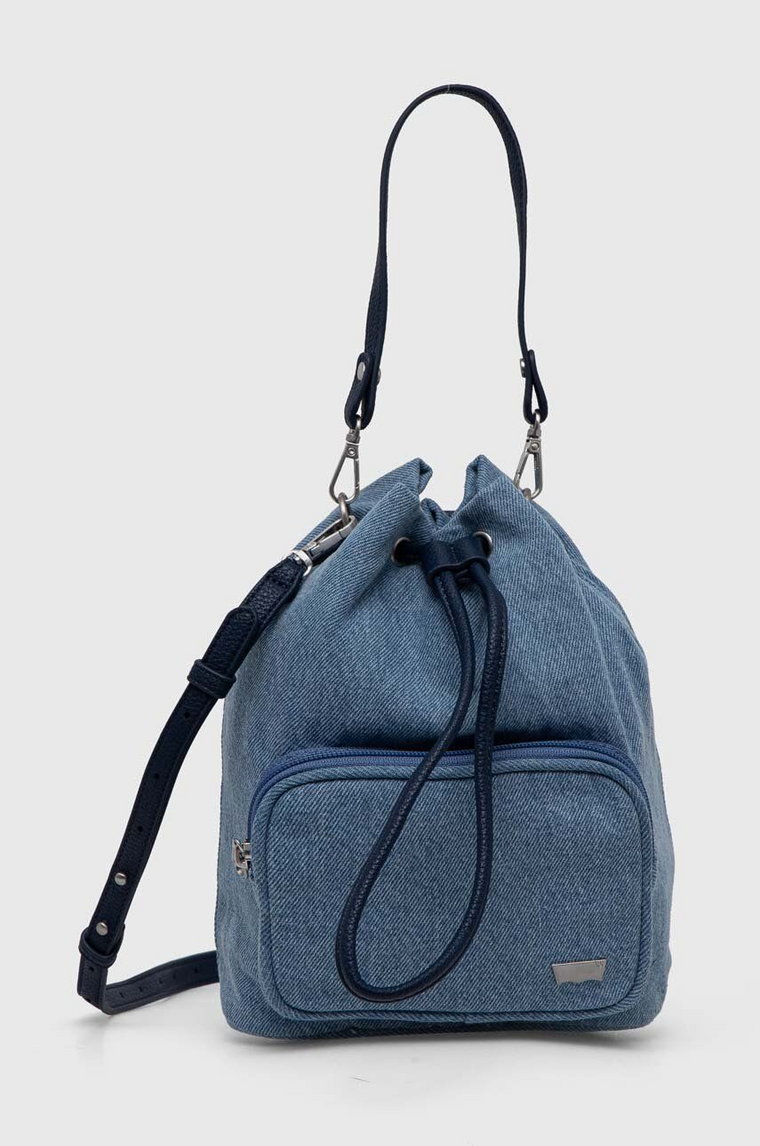Levi's torebka jeansowa kolor niebieski D7960-0000