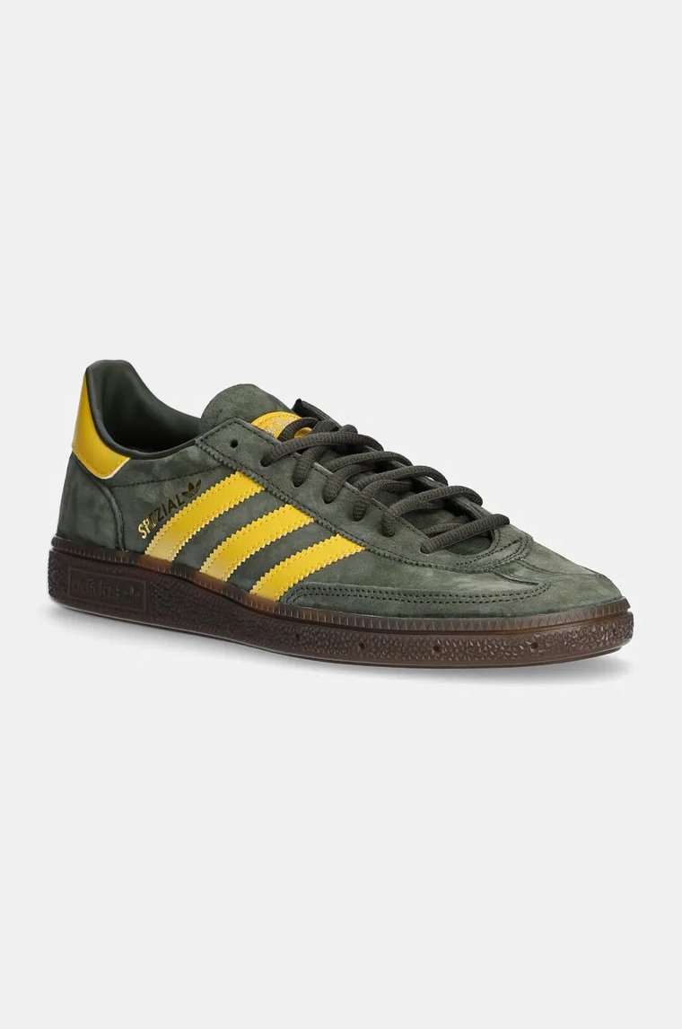 adidas Originals sneakersy zamszowe Handball Spezial kolor zielony EF5748