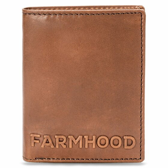Farmhood Nashville Portfel Ochrona RFID Skórzany 10 cm brown