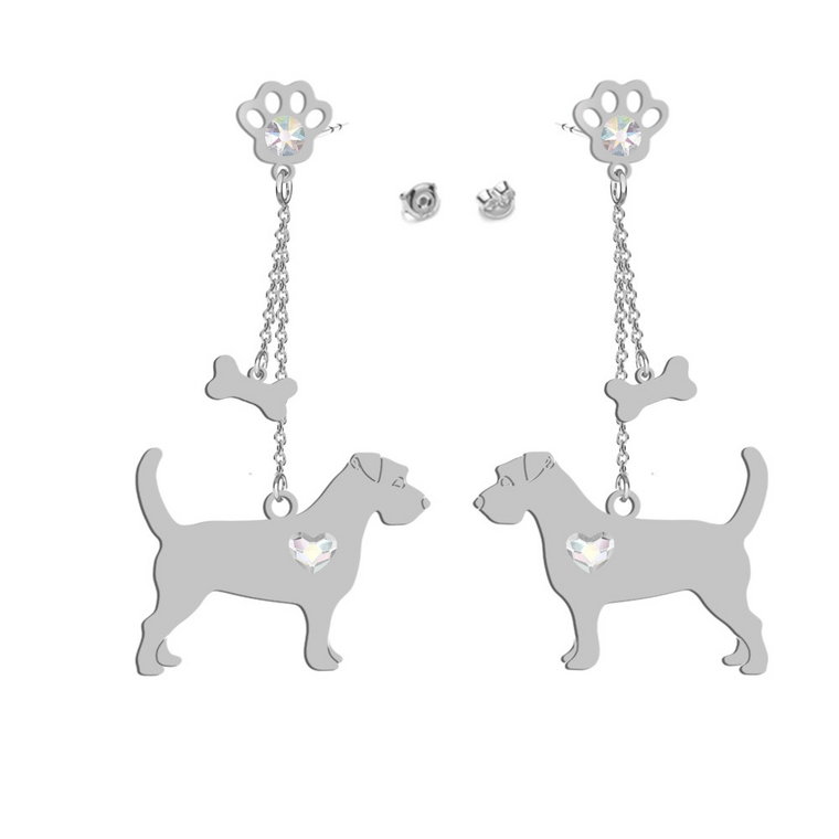 Kolczyki Jack Russell Terrier GRAWER - MEJK Jewellery