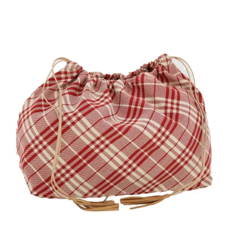 Pre-owned Canvas clutches Burberry Vintage