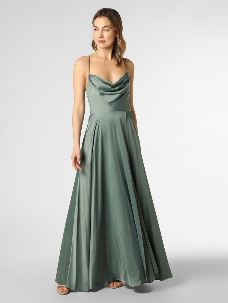 VM - Damska sukienka wieczorowa, zielony