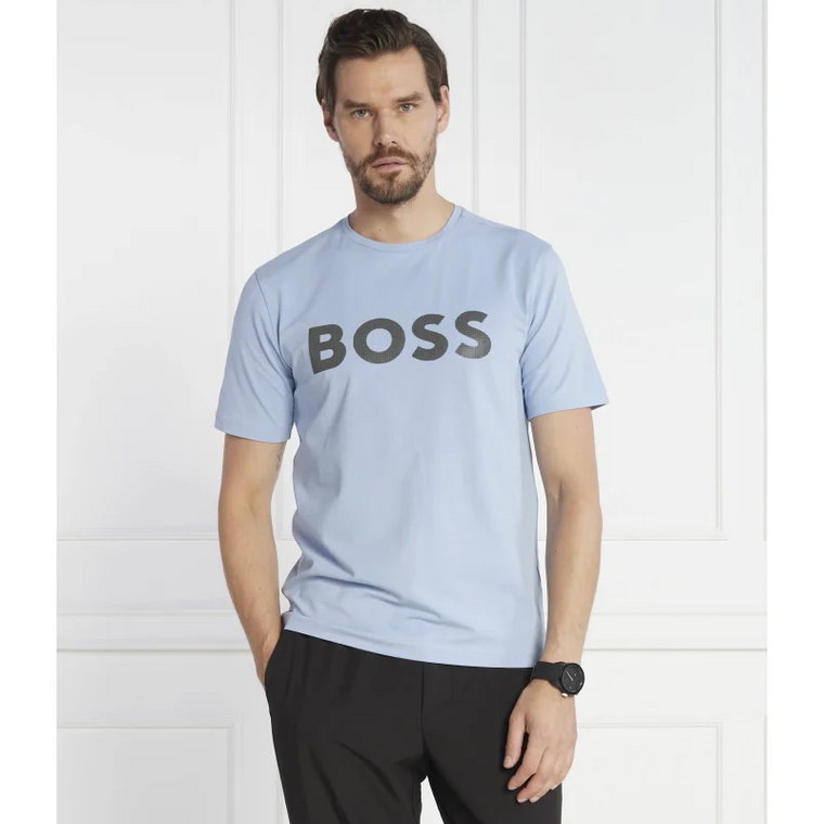 BOSS GREEN T-shirt Tee 8 | Slim Fit | stretch