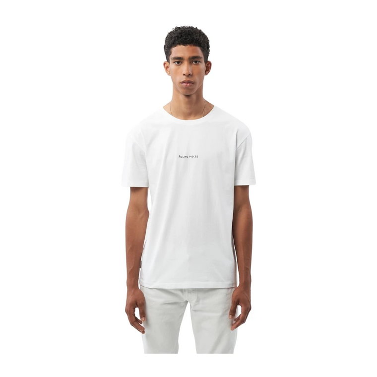 T-Shirt Core Slim Fit Biały Filling Pieces