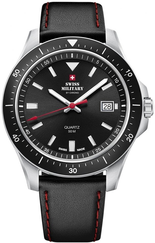 Zegarek męski SWISS MILITARY SM34082.04 czarny sportowy