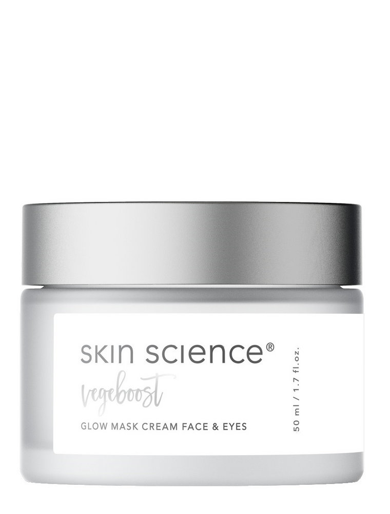 Skin Science Vege Boost - Rozświetlająca maska do twarzy i pod oczy 50ml