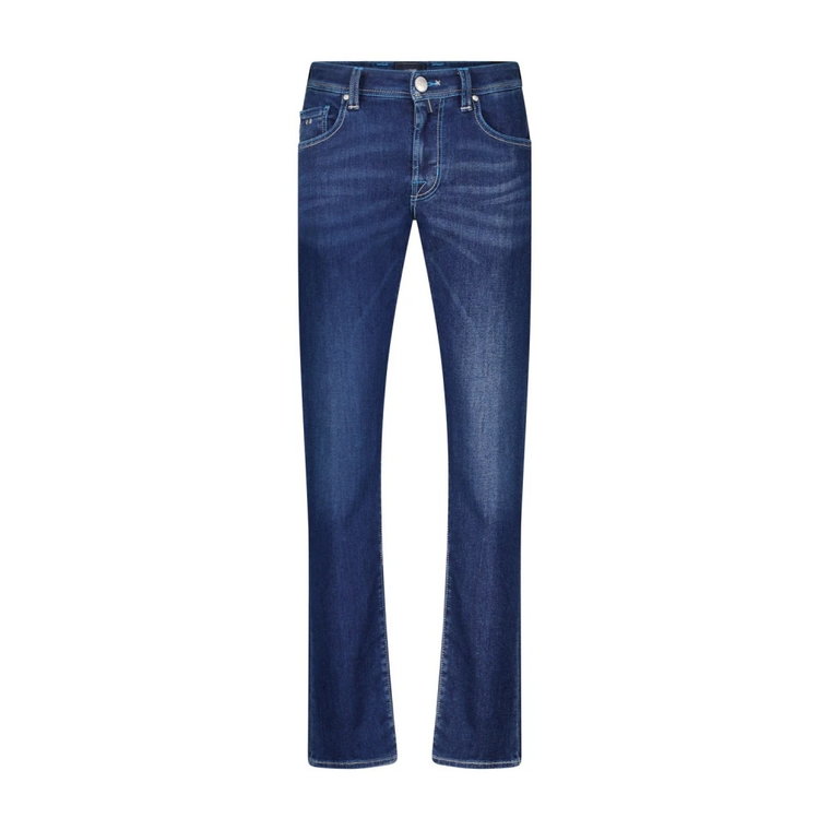 Zip Slim Fit Denim Jeans Tramarossa