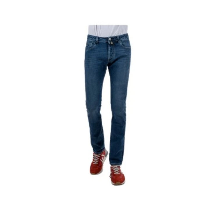Męskie jeansy Slim-Fit ręcznie robione Jacob Cohën