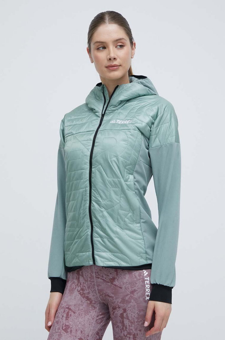 adidas TERREX kurtka sportowa Xperior Varilite Hybrid PrimaLoft kolor zielony IP1469