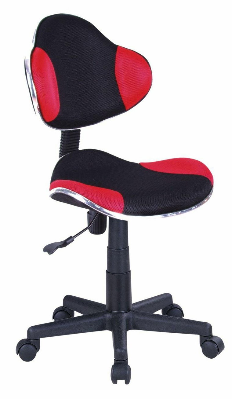Krzesło obrotowe Costello czerwony/czarny