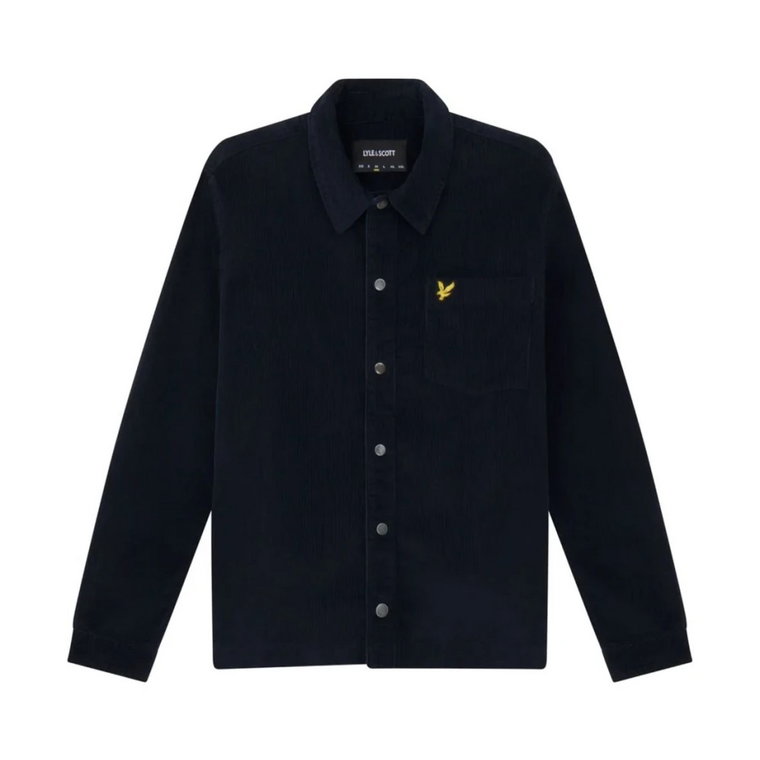 Bawełniana koszula Cord Lyle & Scott