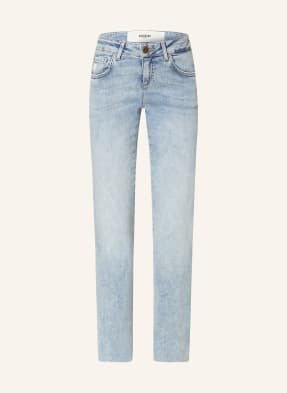 Goldgarn Denim Jeansy Straight Rosengarten blau