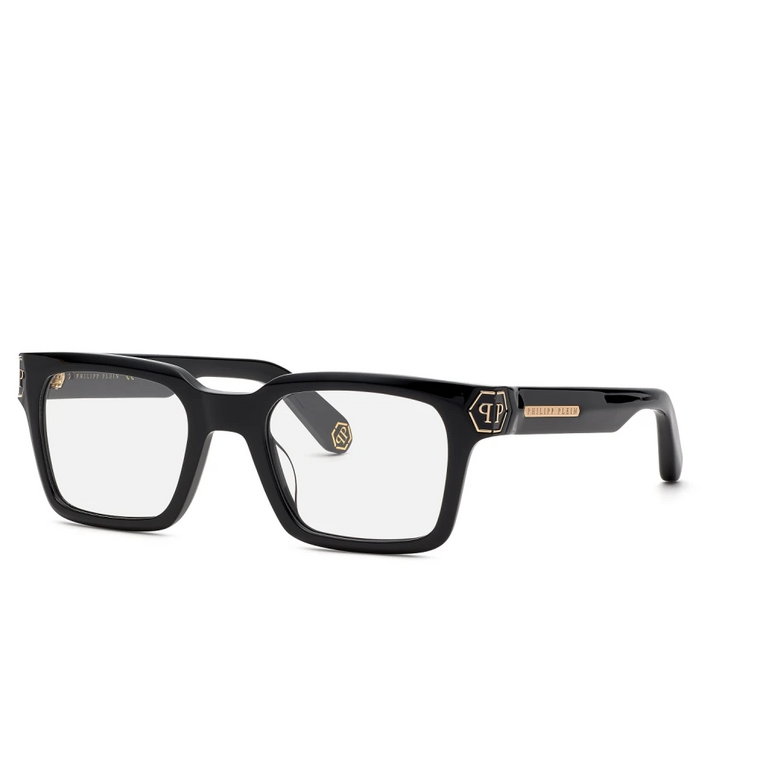 Okulary Kwadratowe Vpp082M-0700 Błyszczący Czarny Philipp Plein