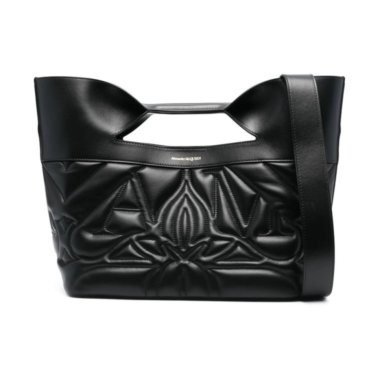 The Bow Pikowana Torba Torebka Alexander McQueen