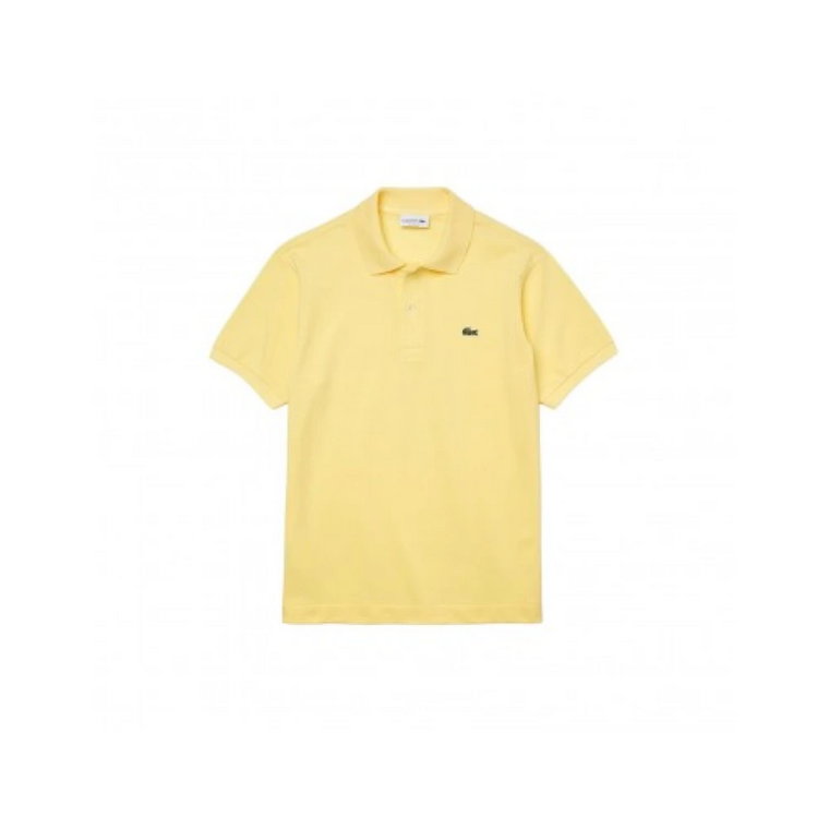 Żółta Koszulka Polo Lacoste
