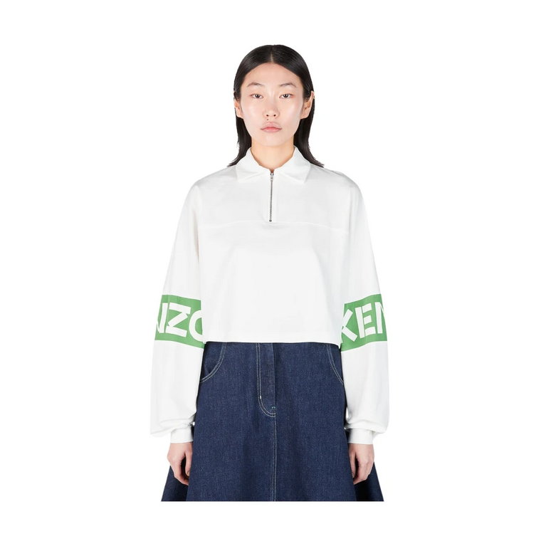 Streetwear Logo Polo Sweatshirt Kenzo