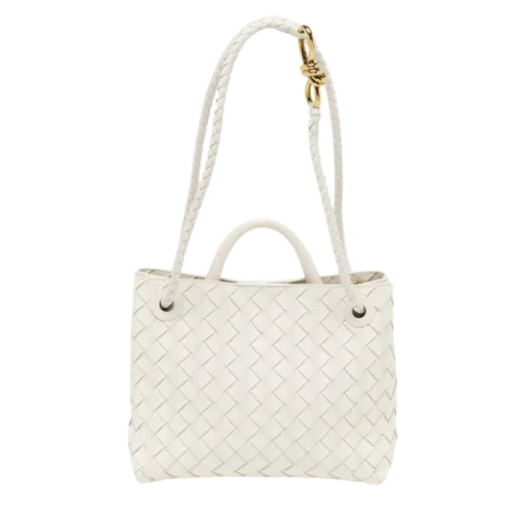 Pre-owned Leather totes Bottega Veneta Vintage