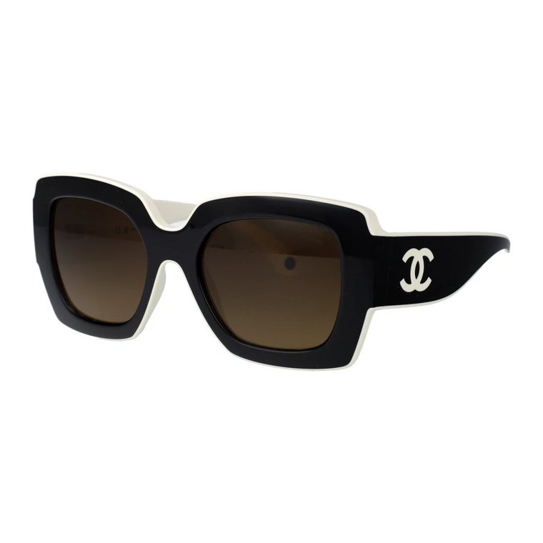 Stylowe Okulary Przeciwsłoneczne dla Modnego Wyglądu Chanel