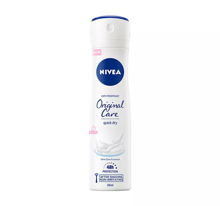 NIVEA ORIGINAL CARE ANTYPERSPIRANT W SPRAYU DLA KOBIET 150ML