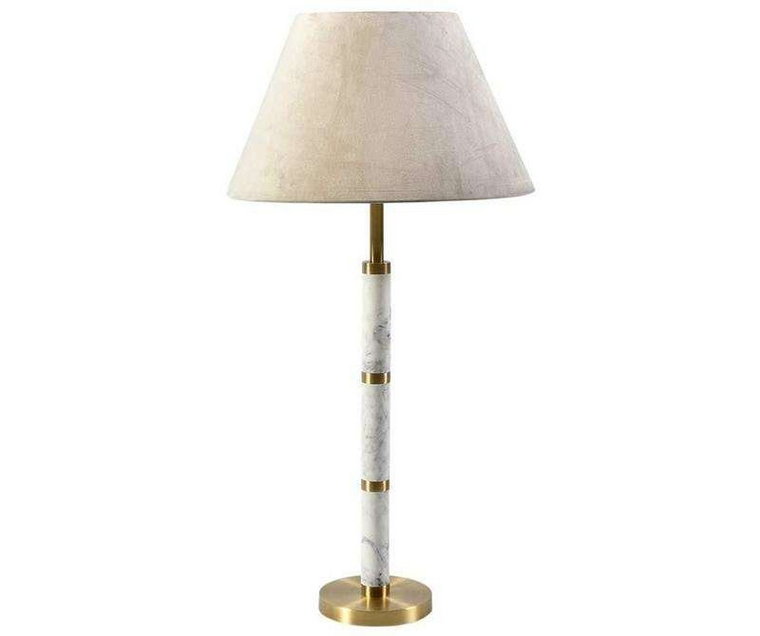 Deluxe gold Lampa marmur