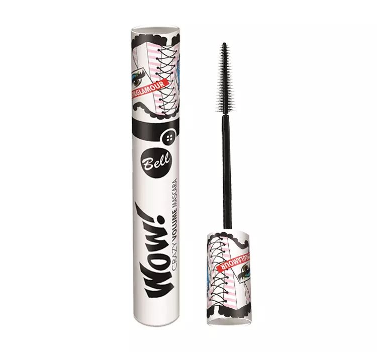 BELL WOW CRAZY VOLUME MASCARA TUSZ DO RZĘS CZARNY 9G