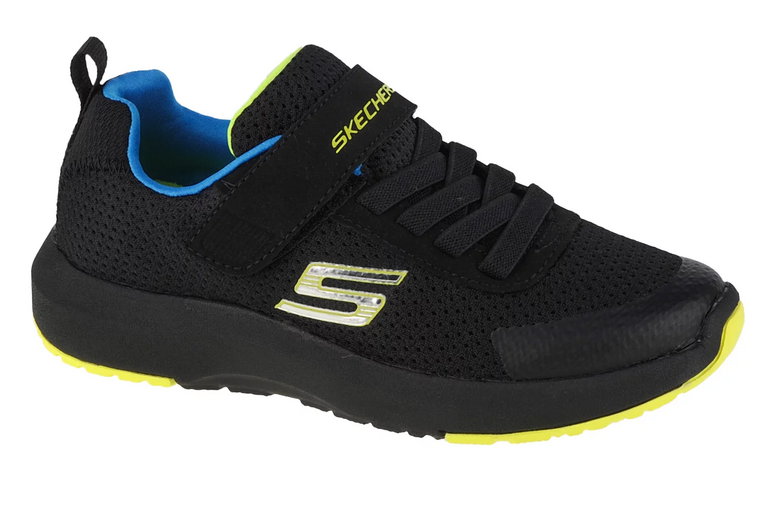 Skechers Dynamic Tread 98151L-BBLM, Dla chłopca, Czarne, buty sneakers, tkanina, rozmiar: 32