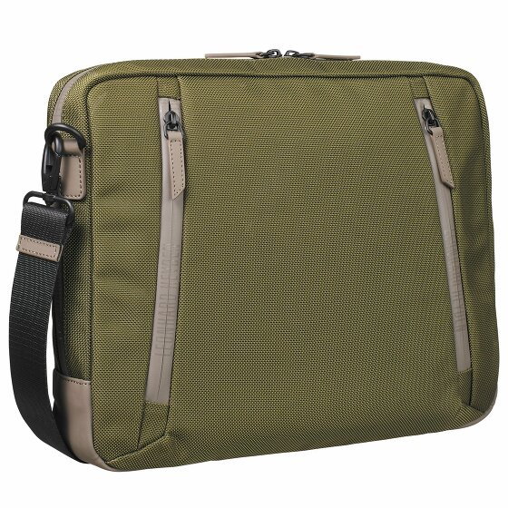 Leonhard Heyden Helsinki Briefcase 35 cm komora na laptopa oliv