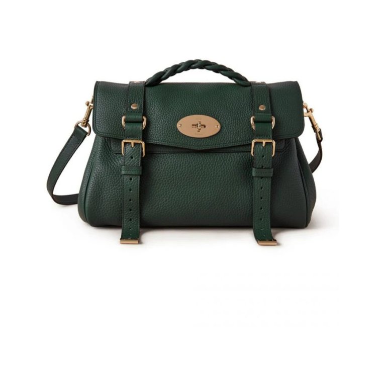 Zielona Alexa Satchel Torba Mulberry