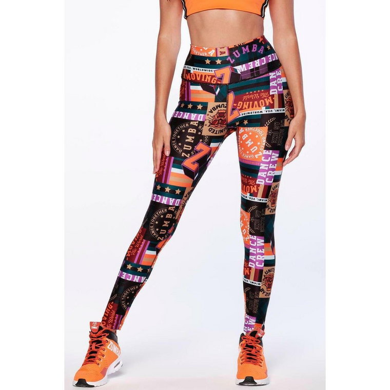 Legginsy do fitnessu damskie Zumba Wear Stand Together